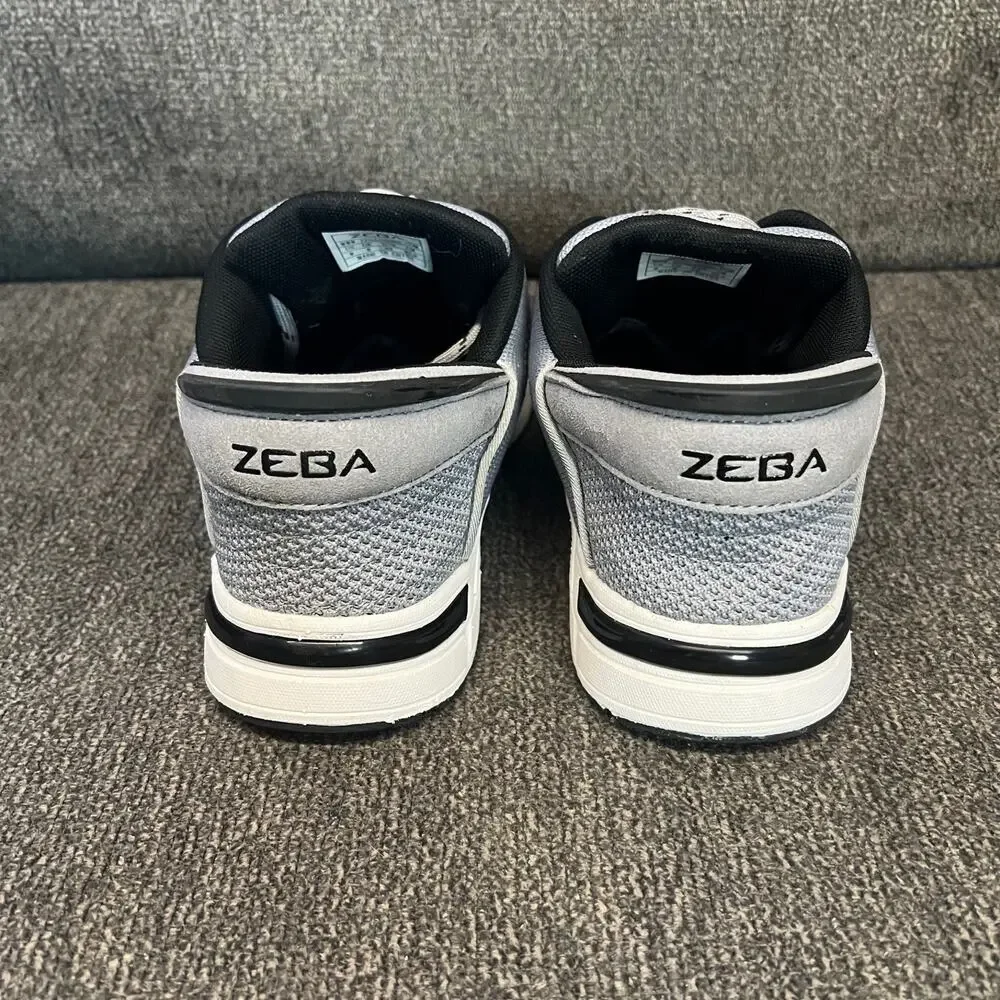 Zeba Hands Free Slip On Walking Shoes Mens 9 Gray Athletic Travel Casual Comfort